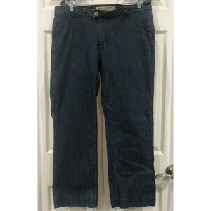 Cabelas Casuals Womens 12 Regular Chino Stretch Side Pocket Jeans